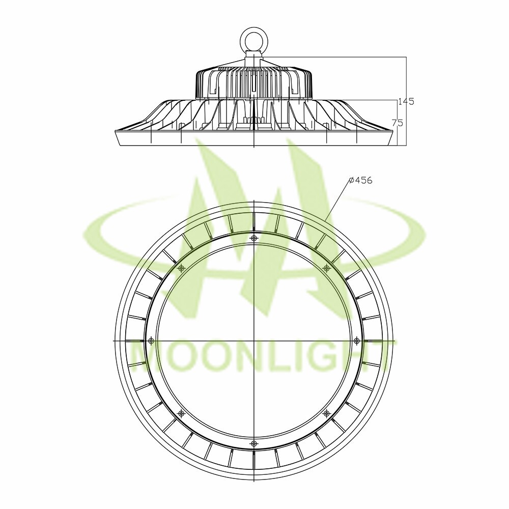 LED High Bay Housing MLT-HBH-CM-II